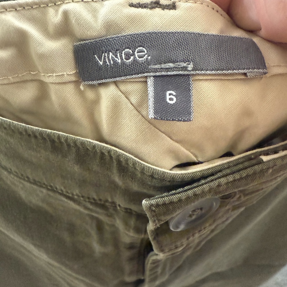Vince Olive Green Pants